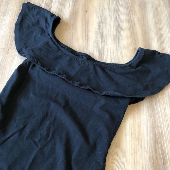 Topshop Off the Shoulder Bodysuit - Picture 3 of 4